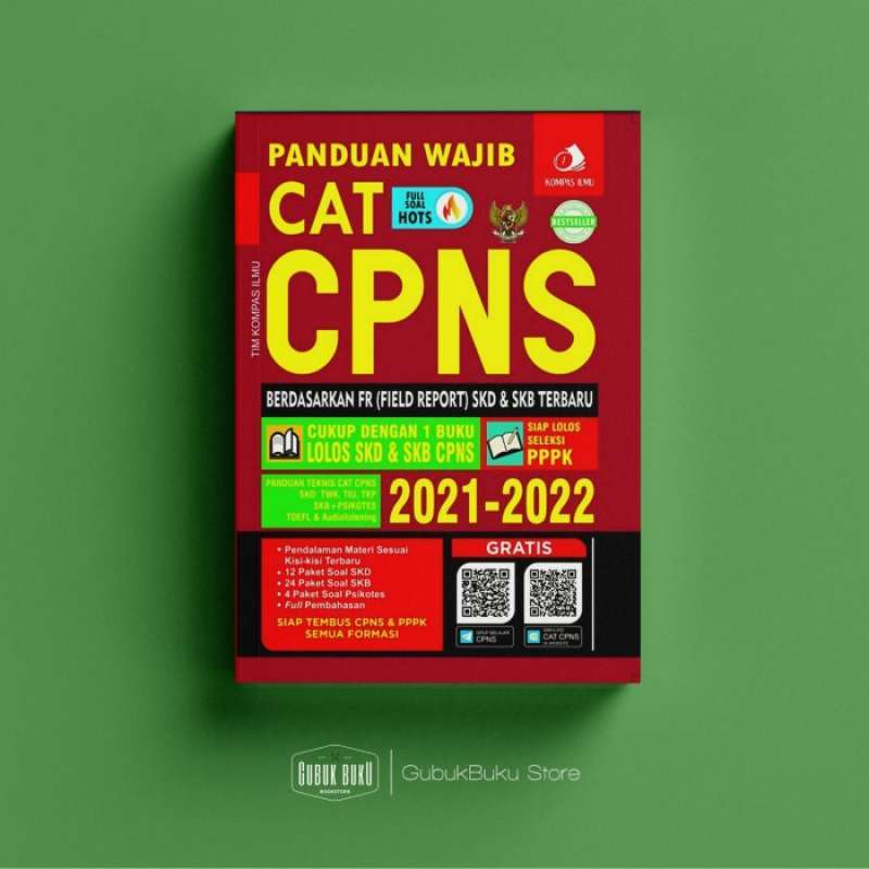 Promo Buku Cpns Panduan Wajib Cat Cpns 2021 2022 Kompas Ilmu Diskon