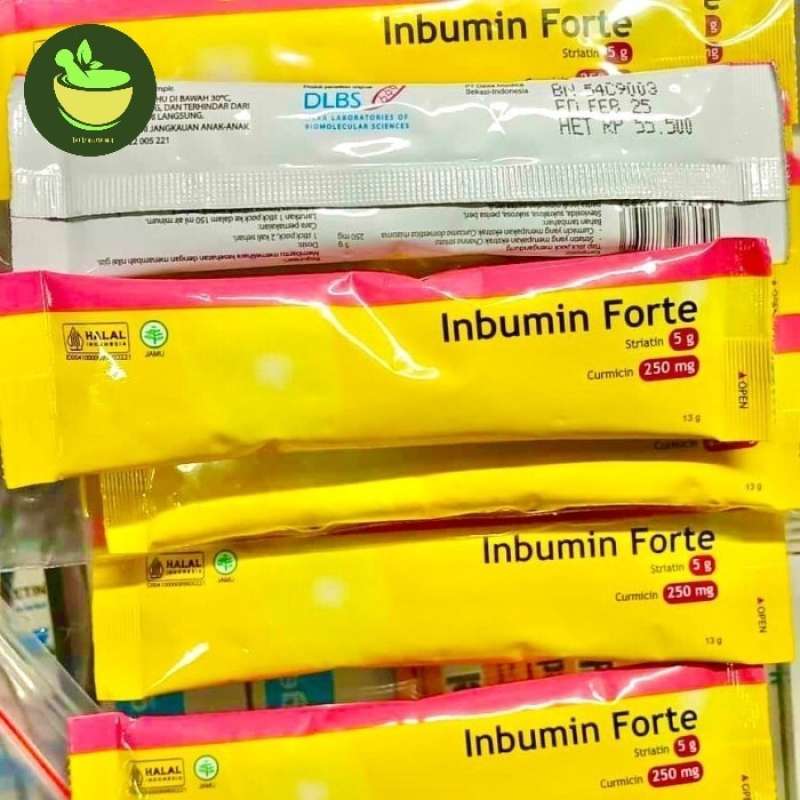 Promo Inbumin Forte Pack Isi 5 Sachet Diskon 33% Di Seller Lucky_vania ...