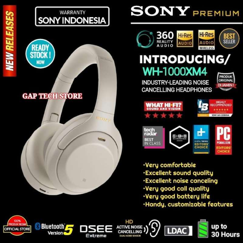 Jual Sony Wh Xm1000 M4 Original Terbaru Terlengkap Harga Termurah Oktober 2024