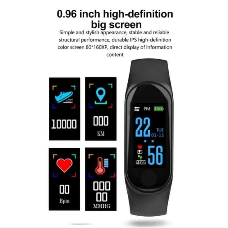Jual Promo Smartwatch M3 Jam Tangan Pintar Smart Wach Yoho Sport Smartband Di Seller Sunshop Cengkareng Timur Kota Jakarta Barat Blibli