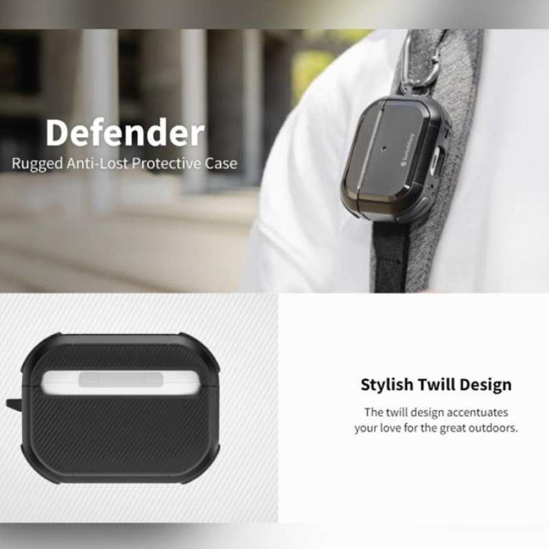 Case Airpods Pro 2 SwitchEasy Defender Rugged Protective Cover Casing