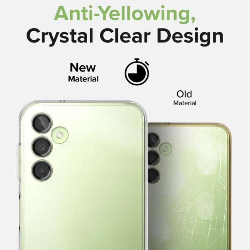 Case Samsung Galaxy A14 Ringke Fusion Hybrid Slim Clear Cover Casing