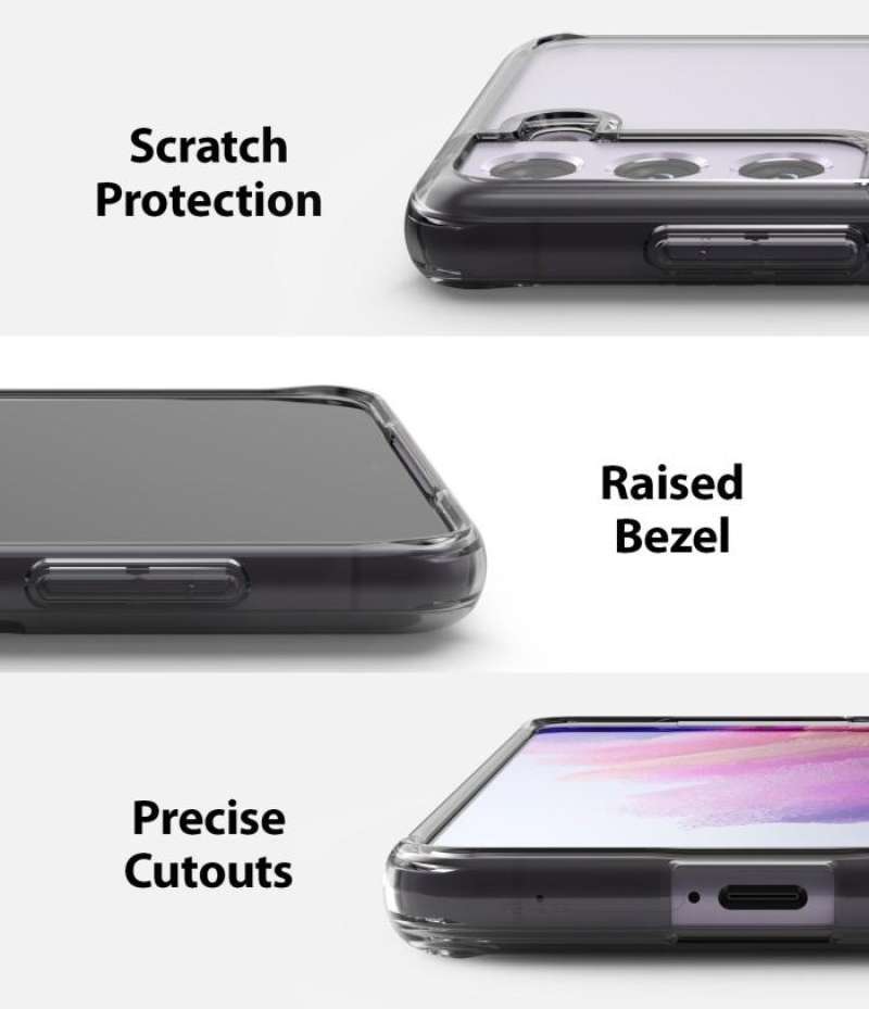 Case Samsung Galaxy S21 FE 5G Ringke FUSION Anti Crack Slim Casing