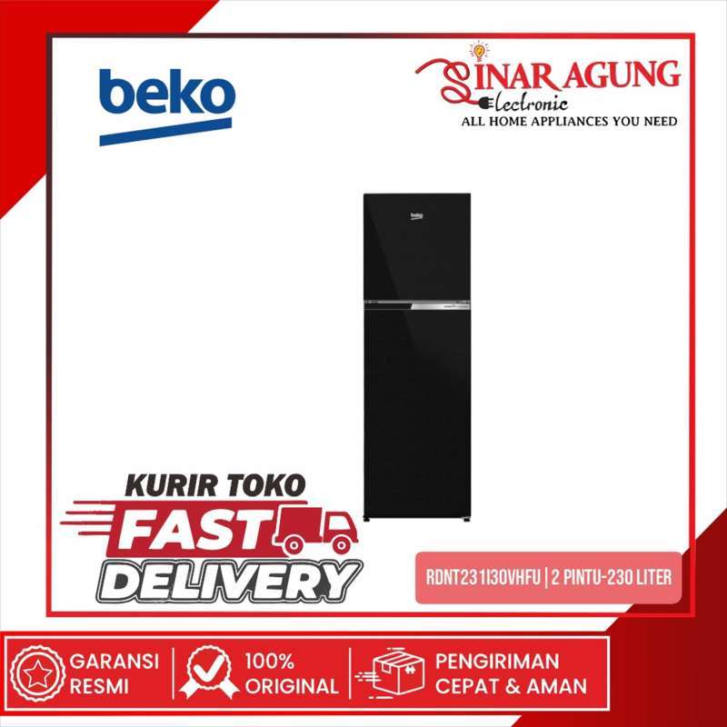 Promo Beko Rdnt231i30vhfu Kulkas 2 Pintu 230 Liter - Garansi Resmi
