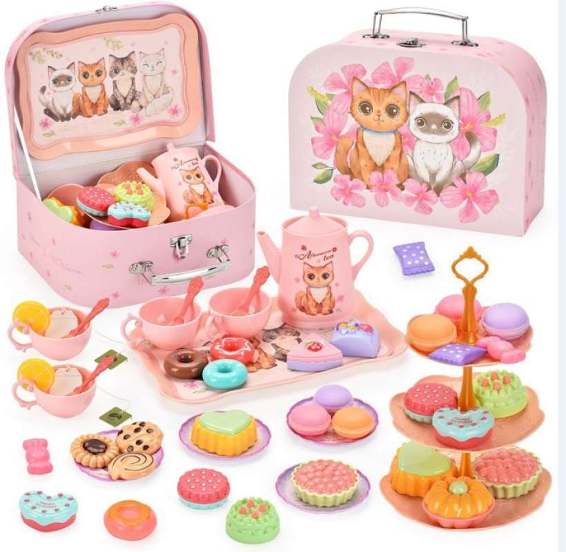 Jual Mainan Teapot Set Afternoon Tea Lengkap Dengan Tas - Unicorn Di ...