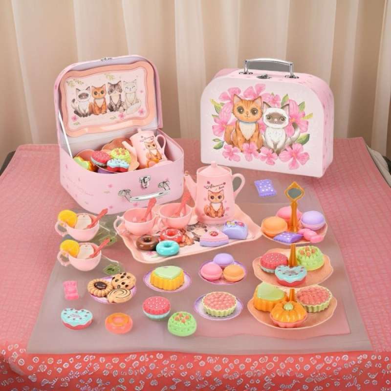 Jual Mainan Teapot Set Afternoon Tea Lengkap Dengan Tas Di Seller ...