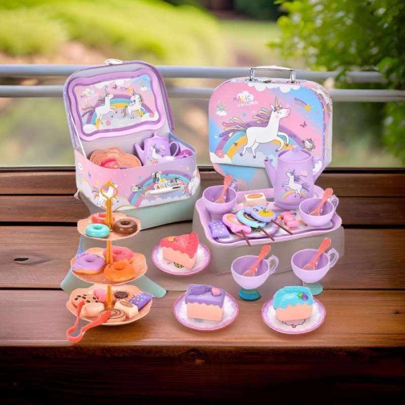 Jual Mainan Teapot Set Afternoon Tea Lengkap Dengan Tas Di Seller ...
