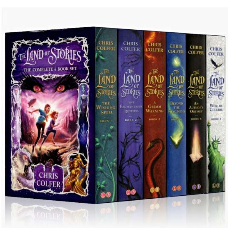 Promo Sale - Land Of Stories Complete Set 6 Books Diskon 23% Di Seller ...