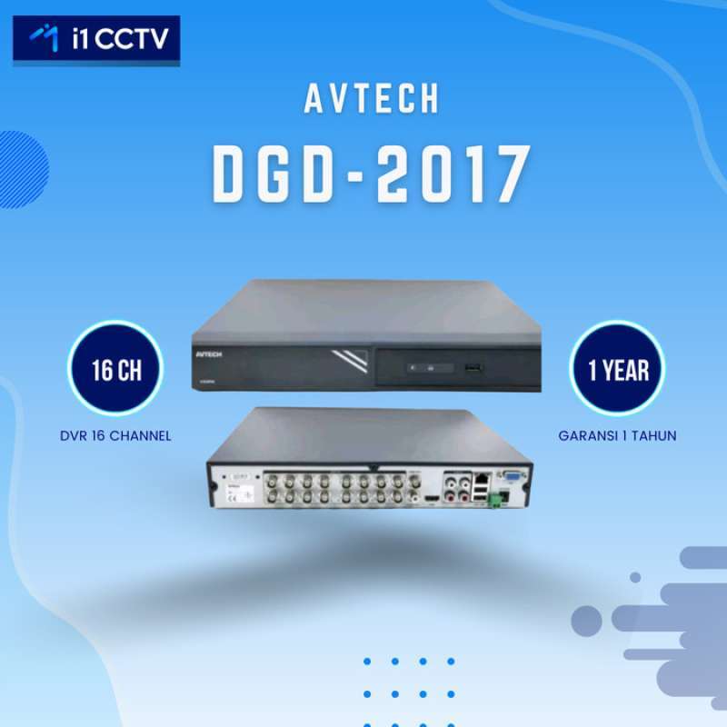 Promo Dvr Avtech 16ch Upto 5mp Dgd2017 Diskon 23% Di Seller Tuplens