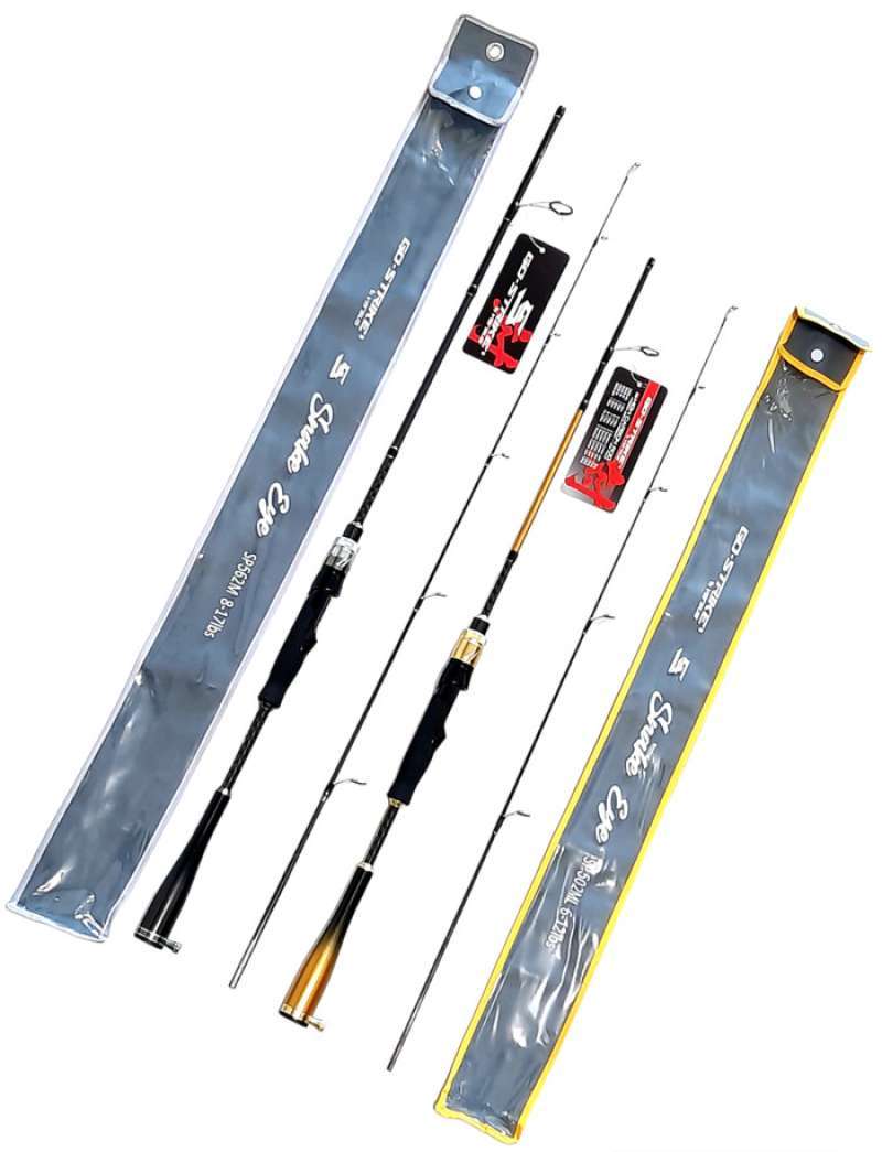 Promo Joran Carbon Solid Go Strike Snake Eye 150 180cm Kekuatan 15kg promo-joran-carbon-solid-go-strike-snake-eye-150-180cm-kekuatan-15kg