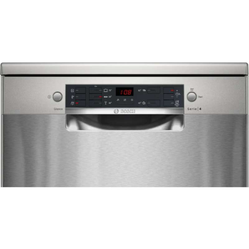 Bosch Mesin Cuci SMS45NI00Z Free Standing Dishwasher 60cm Seri Silver Inox
