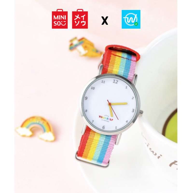 Jual Miniso Coloradio Nylon Strap Watch For Adult Di Seller Wikacell Mojolangu Kota Malang Blibli