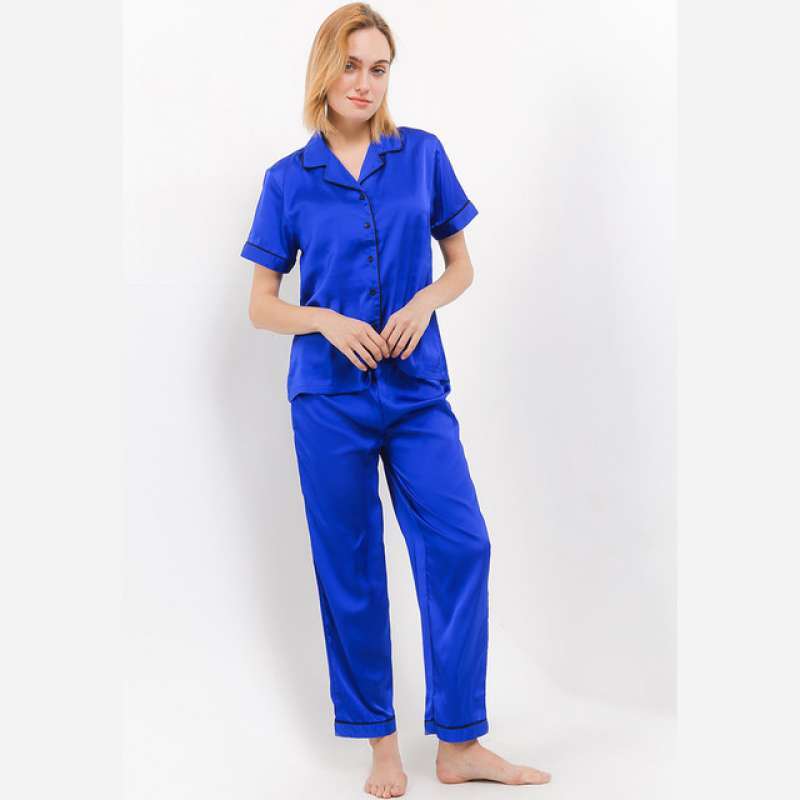 Anne Wintours Silk Short Sleeve Pyjamas Anne Wintours Silk Pyjama