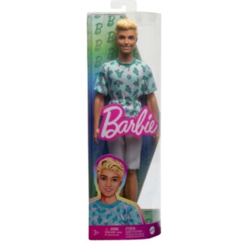 Boneka Barbie Ken Fashionistas Blonde Hair Doll
