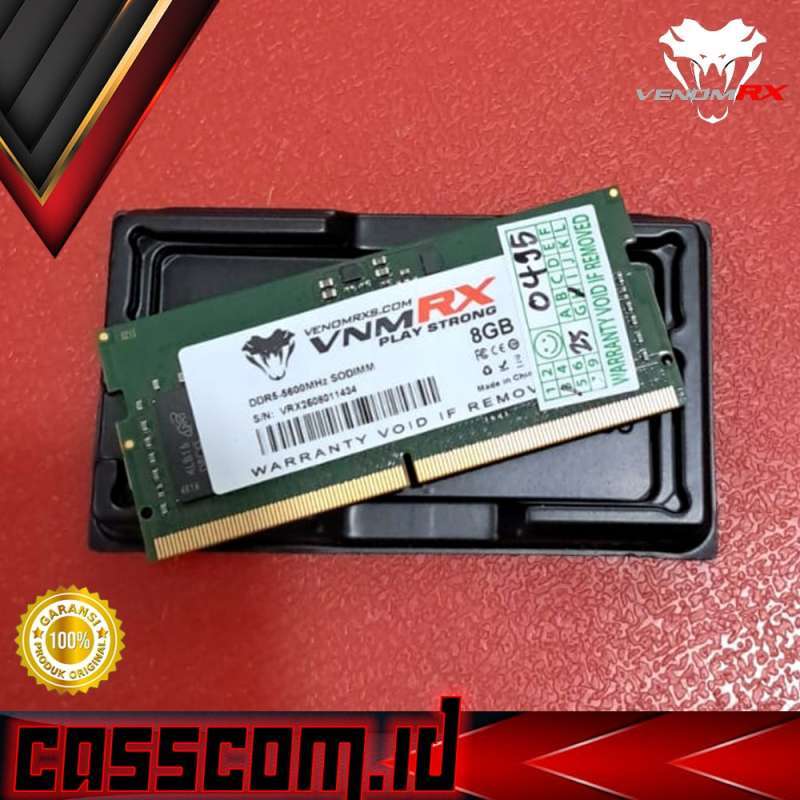 Sodimm 8gb Ram Chip For Pc VenomRX RAM Sodimm DDR5 8GB 5600Mhz