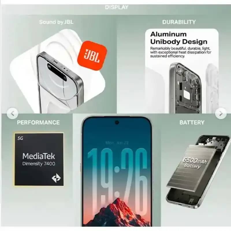 Jual Infinix Note 60 5g 8gb/256gb - Garansi Resmi Di Seller Pt ...