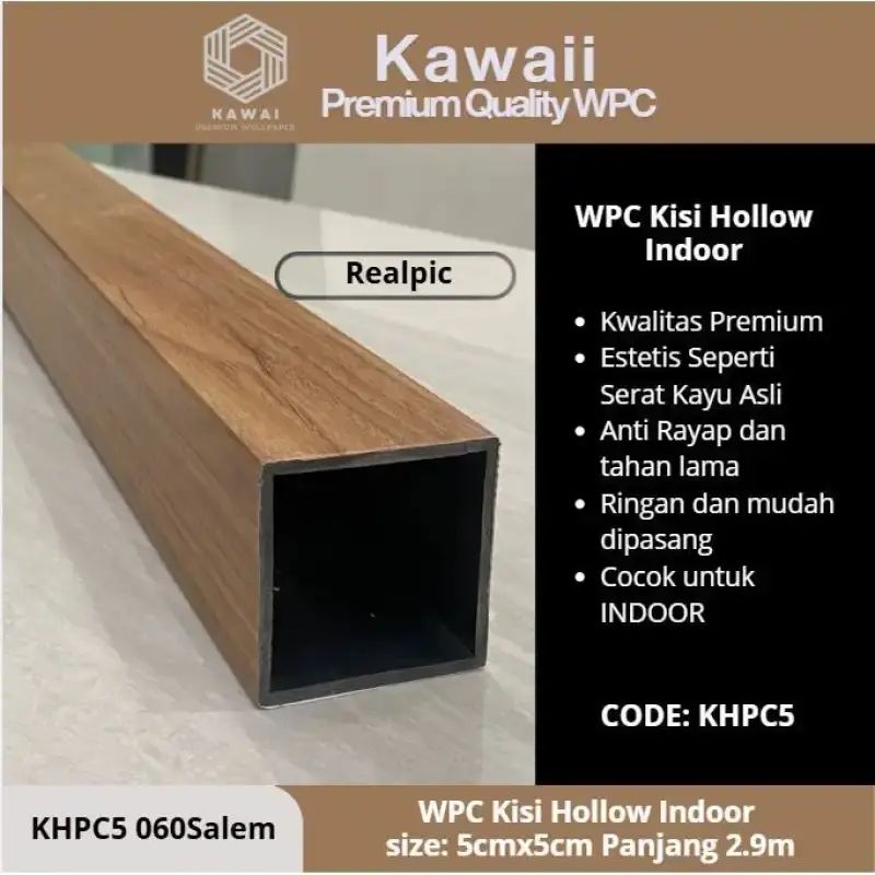 Promo Kawaii Wpc Panel Dinding Hollow Indoor Partisi Kisi Sekat Ruangan ...