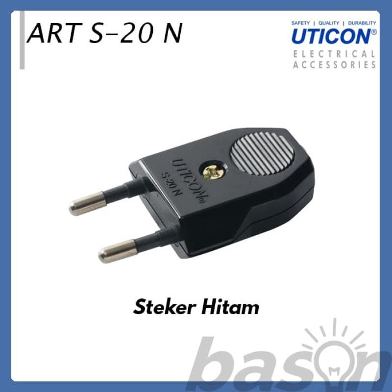 Jual Uticon Steker - S20n - Black & Grey Di Seller Toko Bason - Sunter ...