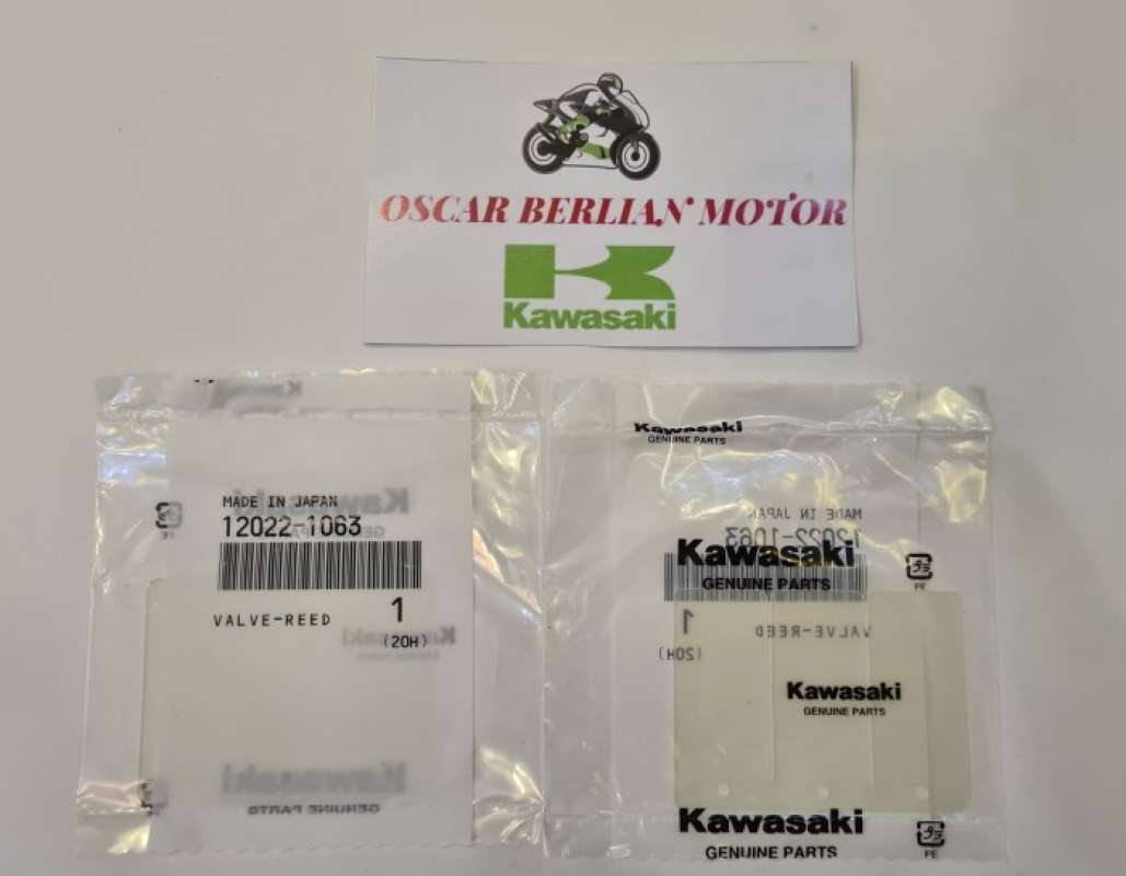 Promo Lidah Membran Valve Reed Kx 85 Original Kawasaki Diskon 30% di ...