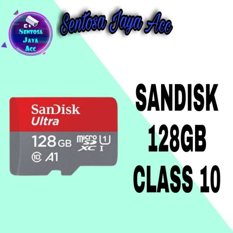 Promo Memori Card 128 GB Sandisk Ultra Kartu Memori 128 GB Micro SD