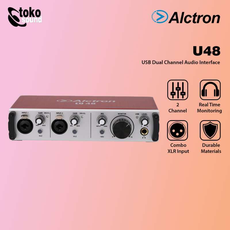 Jual Alctron U48 - 2 Channel Usb Soundcard Recording Di Seller ...