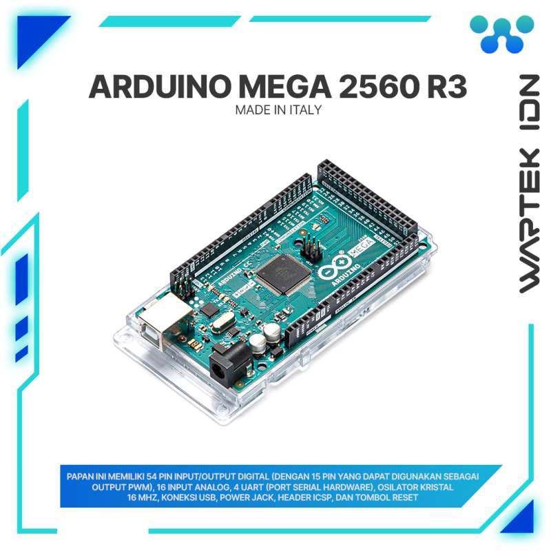 Jual Arduino Mega 2560 R3 Original Made In Italy di Seller Wartek IDN ...