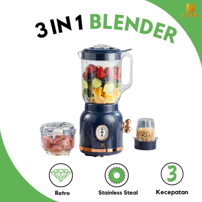 Promo Blender 7In1 Blender Portable 8 Mata Pisau Juicer Blender Blender