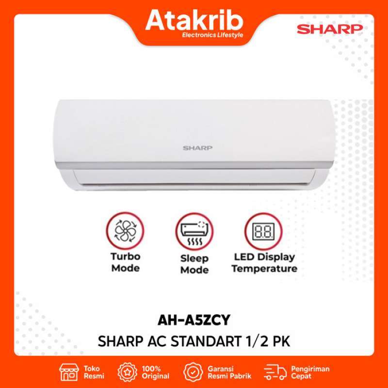 Jual Sharp Ac Standart 1/2 Pk Ah-a5zcy / A5zcy Di Seller Atakrib ...