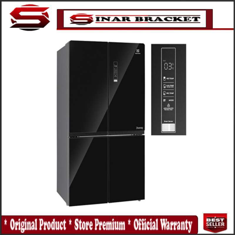 Jual Electrolux Eqe6909ab Kulkas 4 Pintu Side By Side 622l New Di