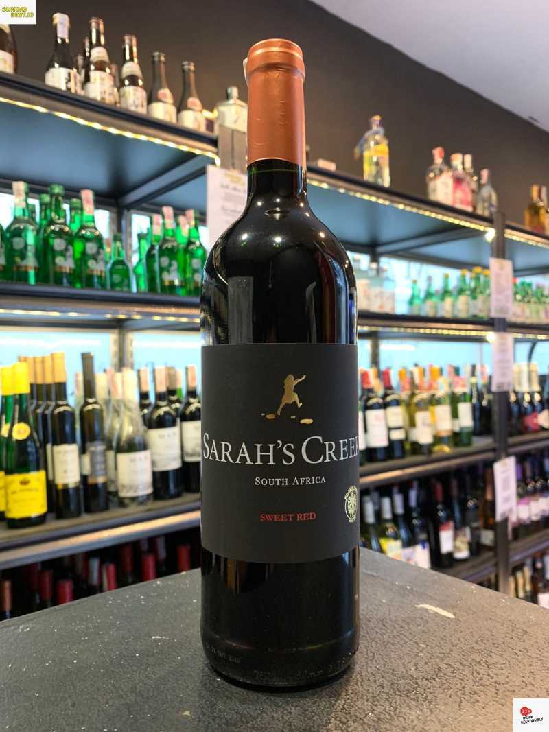 Promo Sarah Creek Sweet Red Black Label 750ml South Africa Diskon 27%