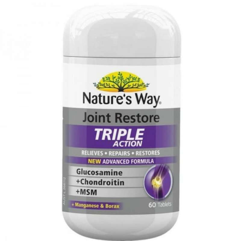 Promo Nature's Way Joint Restore Triple Action 60 Capsules Ready stock Diskon 23 di Seller