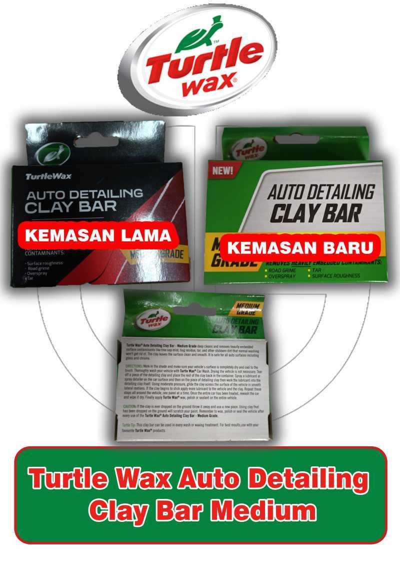 Jual turtle wax auto detailing clay bar medium 66224 di Seller Jasutra