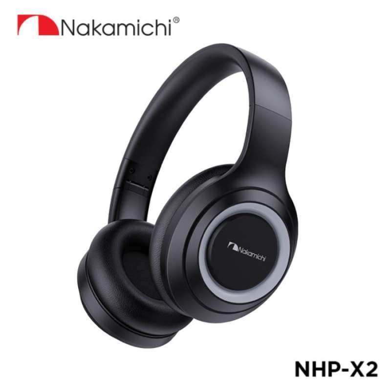Nakamichi NHP X2 Headphone Headset Wireless Bluetooth HD HIFI FM Mic