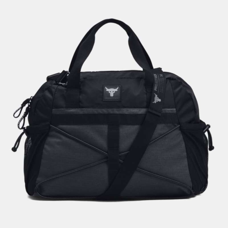 Promo (100 Original) Under Armour Project Rock Gym Bag Duffle Ivory Duffel Diskon 23 di Seller