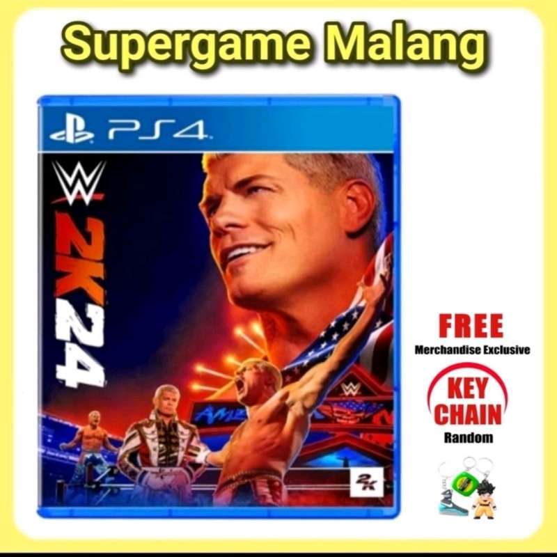 Jual Wwe 2k24 Ps4 Wwe 2024 Wwe 24 Ps 4 W2k24 W2k2024 Cd Game Gaming