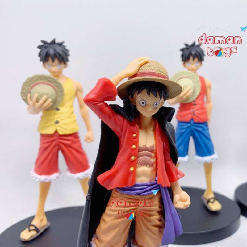 Promo action figure one piece luffy wano Anime Pajangan Koleksi Paket