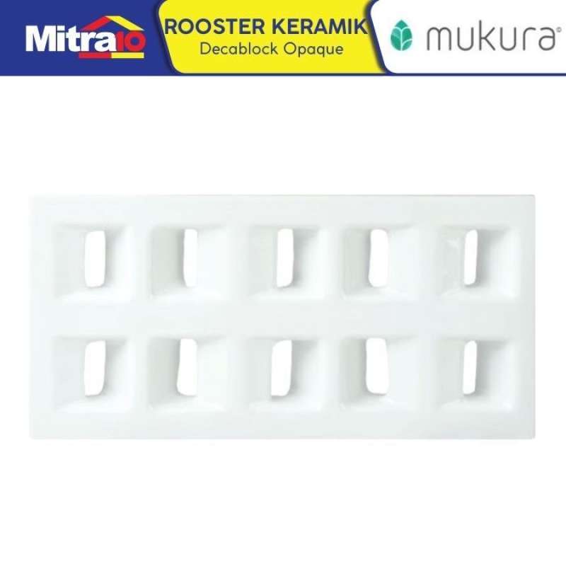 Jual Mukura Keramik Ventilasi Udara Rooster Decablock Opaque 20x40 Cm ...