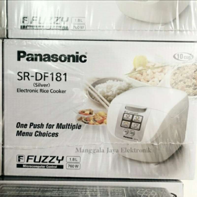Promo Panasonic Rice Cooker Digital Fuzzy Logic Sr Df181 Garansi