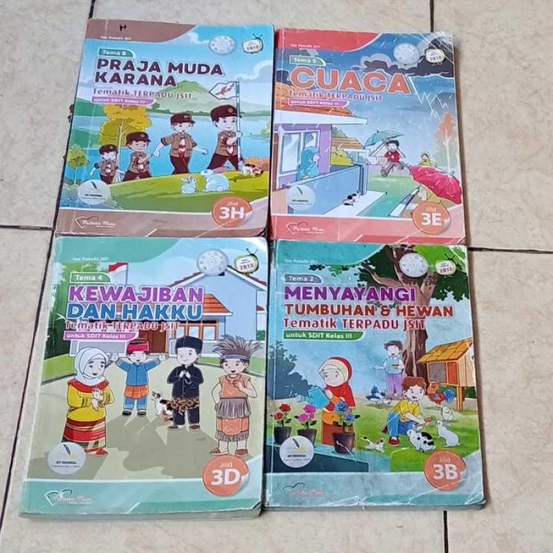 Jual Buku Tematik Terpadu Jsit Untuk Kelas 3 Sdit Pustaka Mulia Di ...