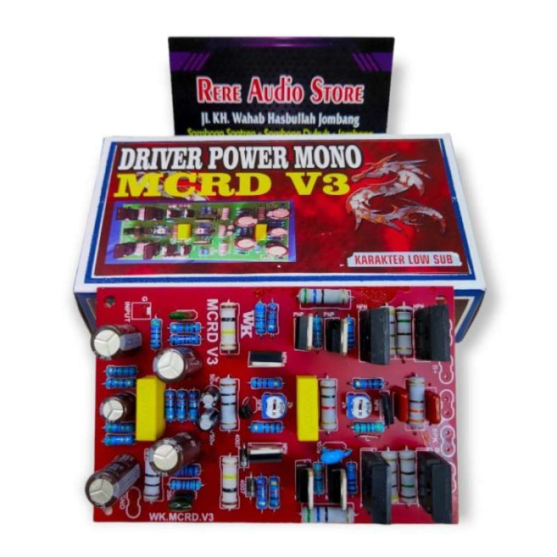 Jual Kit Driver Mcrd V3 Power Amplifier Mono Low Sub Di Seller Have-id