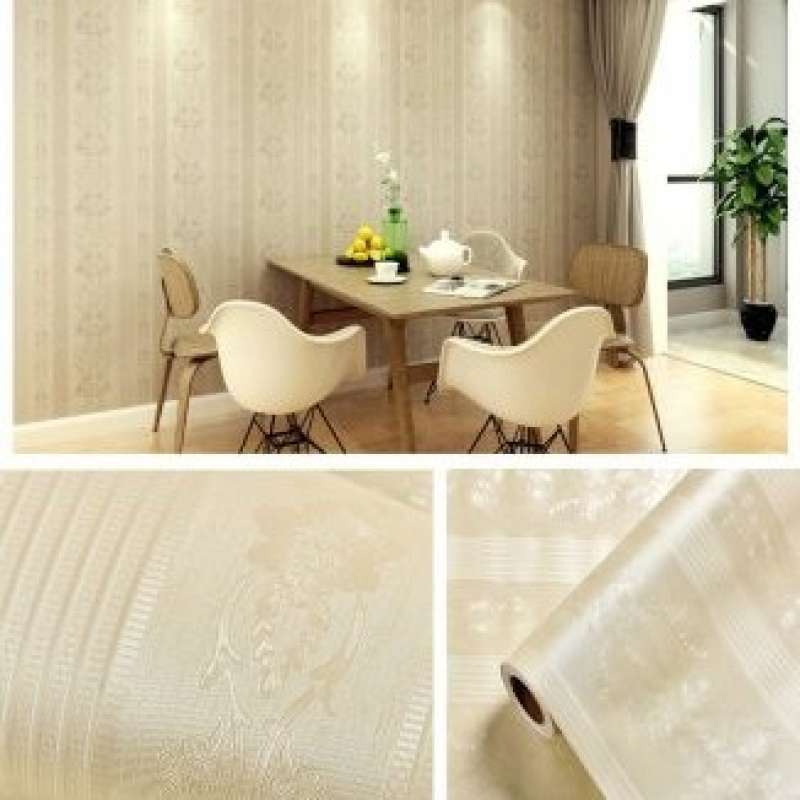 Jual Wallpaper Stickers Dinding Motif Tekstur Warna Gold Di Seller Grand Pasaraya Cengkareng