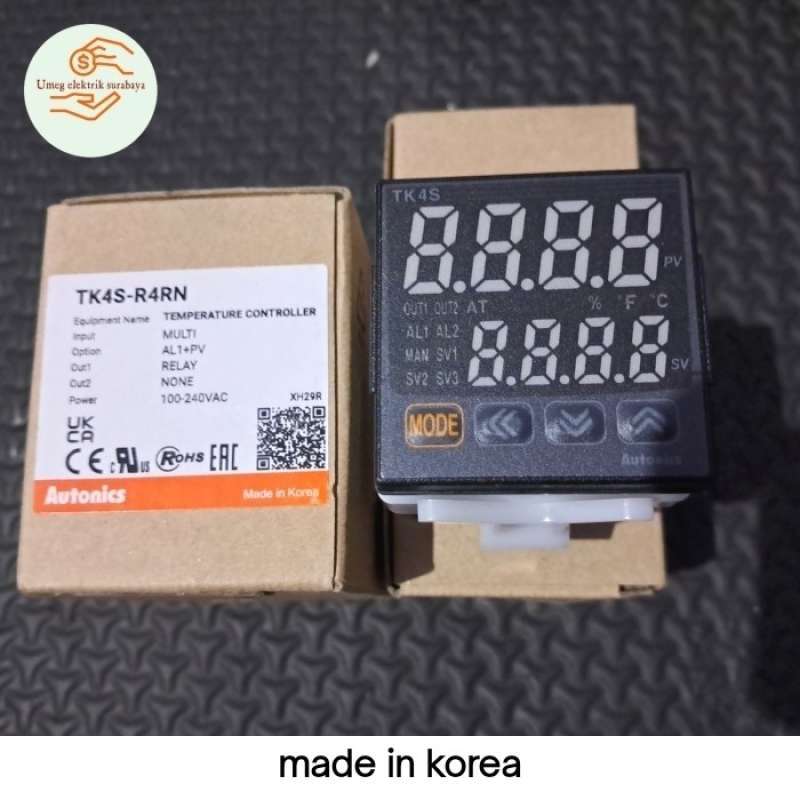 Jual Tk4sr4rn Temperature Controller Autonics Tk4sr4rn Autonics Tk4s