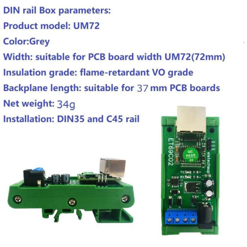 Modbus Rtu Rj45 Adapter Jual Rj45 To Rs485 Bus Converter For Modbus Rtu Master Slave Tcp Client ...