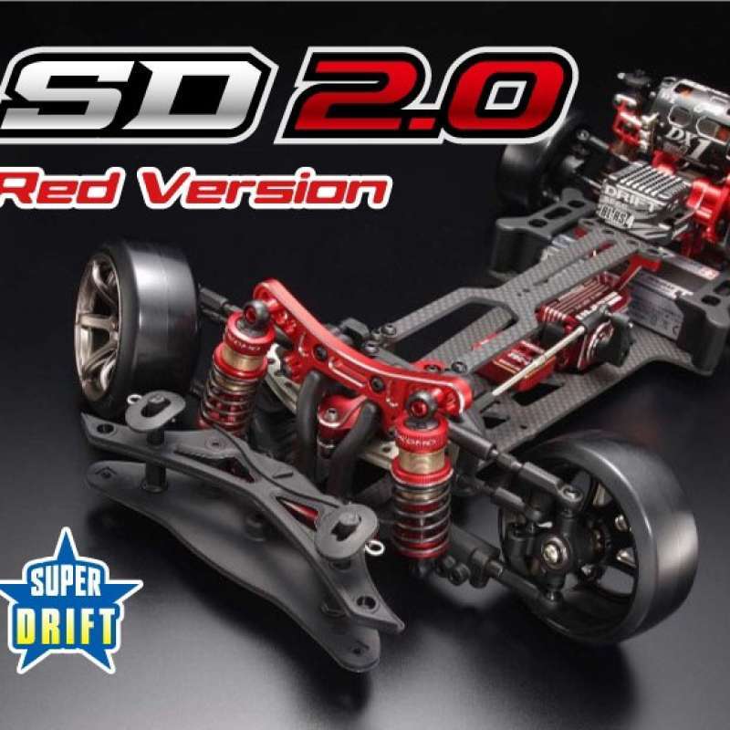 ヨコモ YD2 ZX レッドバージョン（RWD ドリフトカー YD-2SXIII