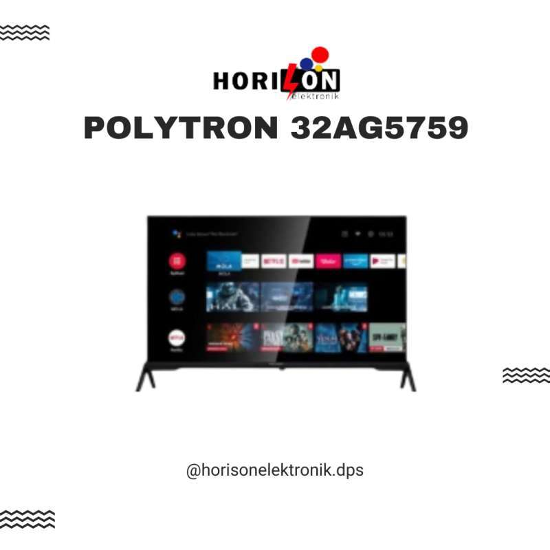 Jual Polytron Led Smart Android Tv 32 Pld 32ag5759 Di Seller Horison ...