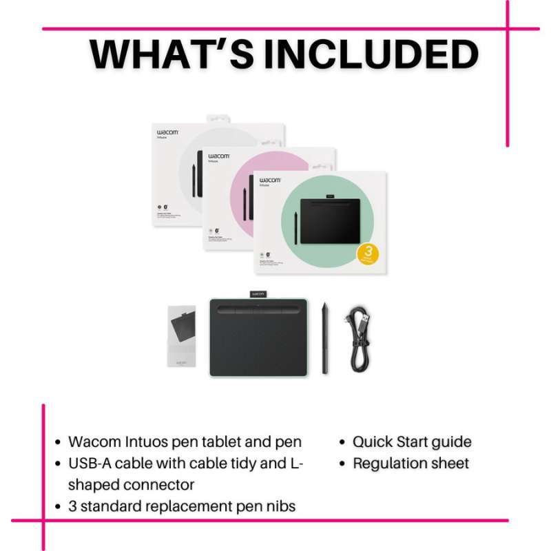 PEN TABLET WACOM INTUOS CTL-4100WL BLUETOOTH SMALL