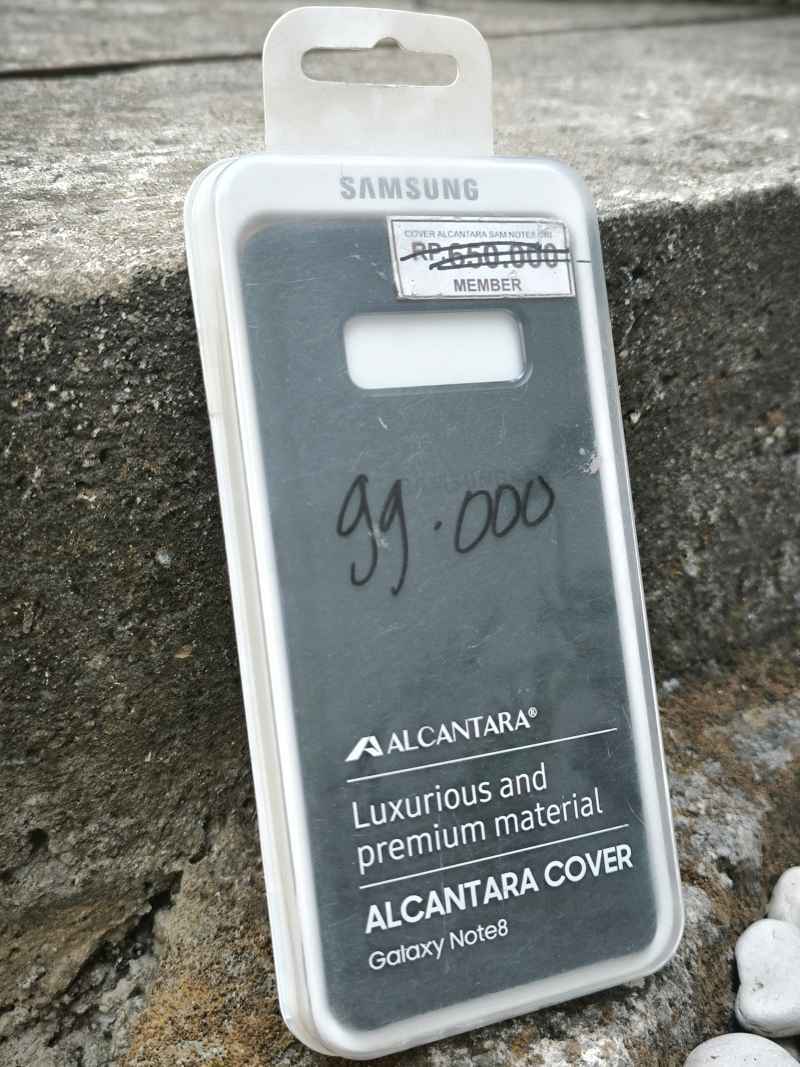 Jual Alcantara Cover Samsung Note8 Di Seller Telering Samsung