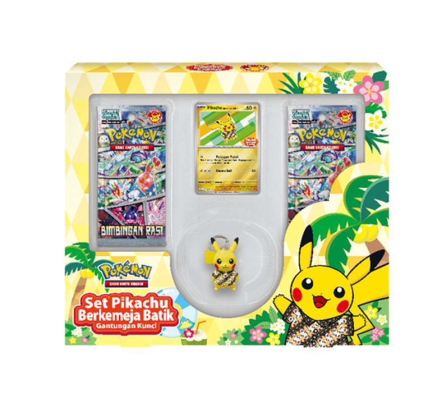 Jual Set Pikachu Batik 🏷️ Original Terbaru, Terlengkap