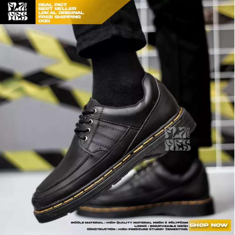 Jual Soul Sepatu Pantofel Formal Docmart Casual Kulit Kerja Pria
