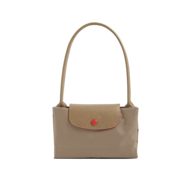 Jual Longchamp Le Pliage Club Large Long Handle Bag Beige Di